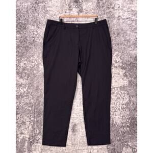 New Wildfang The Empower Trouser Pants 16 Womens Black